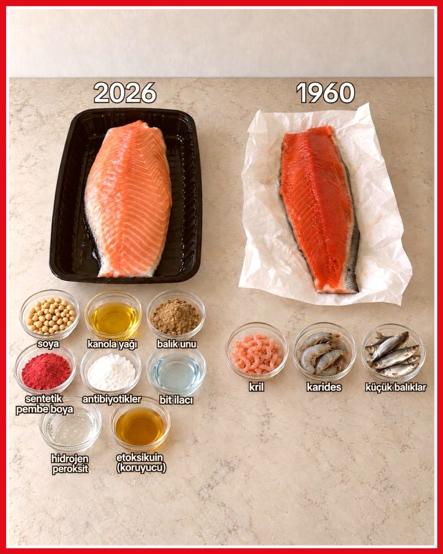 Sofradaki gıdaların içeriği ve üretimi zamanla değişiyor