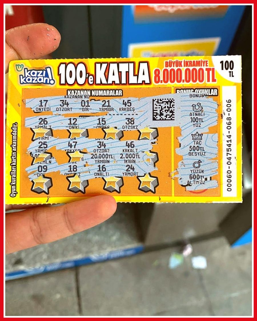 Kazı kazan oynayan kadın, "bugünlükte bu geldi" notuyla paylaştı