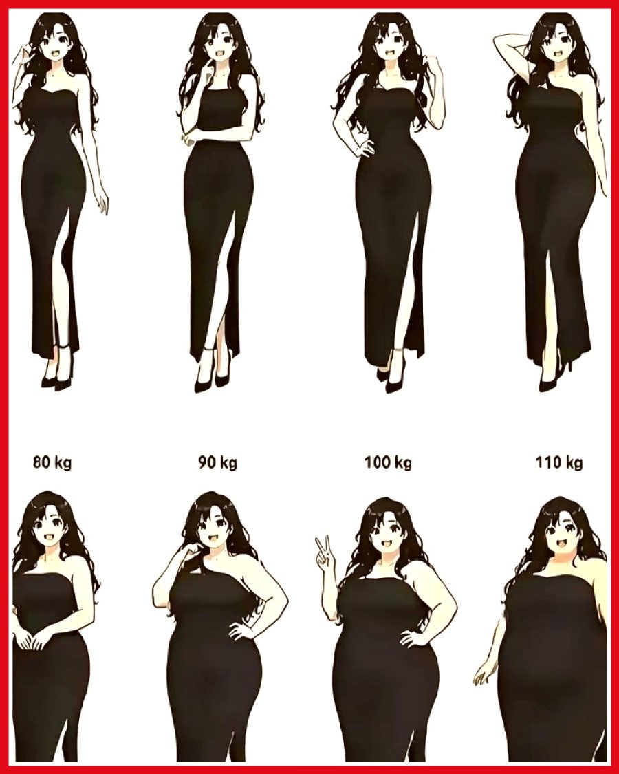 Kadın 70 kilo olduğunu iddia edip vücut hatları