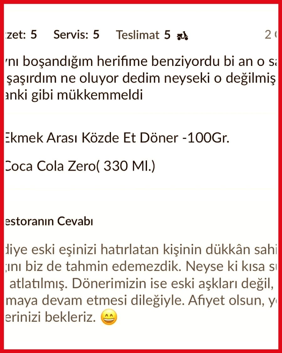 Yemek sipariş uygulamasına gelen eleştiriler dikkat çekti