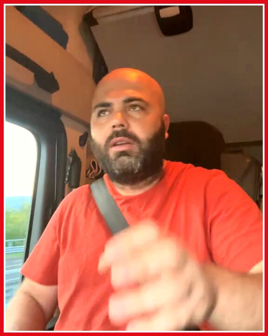 Tır şoförü park yeri sıkışıklığına dikkat çekti ve