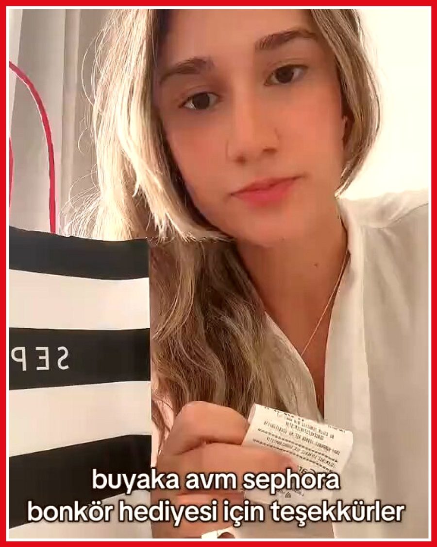 Sephora'dan 15.000 TL'lik alışveriş yapan kadın, tester verilmemesine sitem etti
