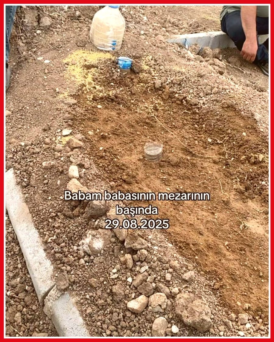 Kadın mezar paylaşımıyla ölümün anlamını gözler önüne serdi