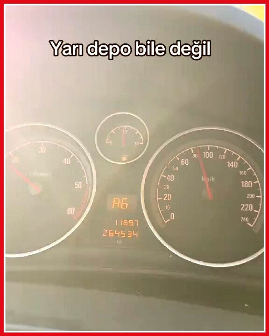 Opel Astra yarım depodan az yakıtla 1.209 km