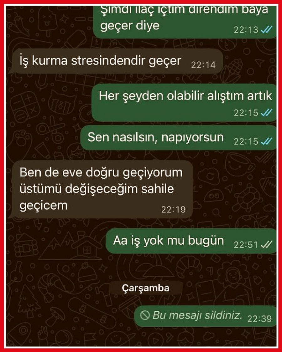Malatya'da erkek arkadaşının ölümünü mesajlaşma yüzünden öğrendi