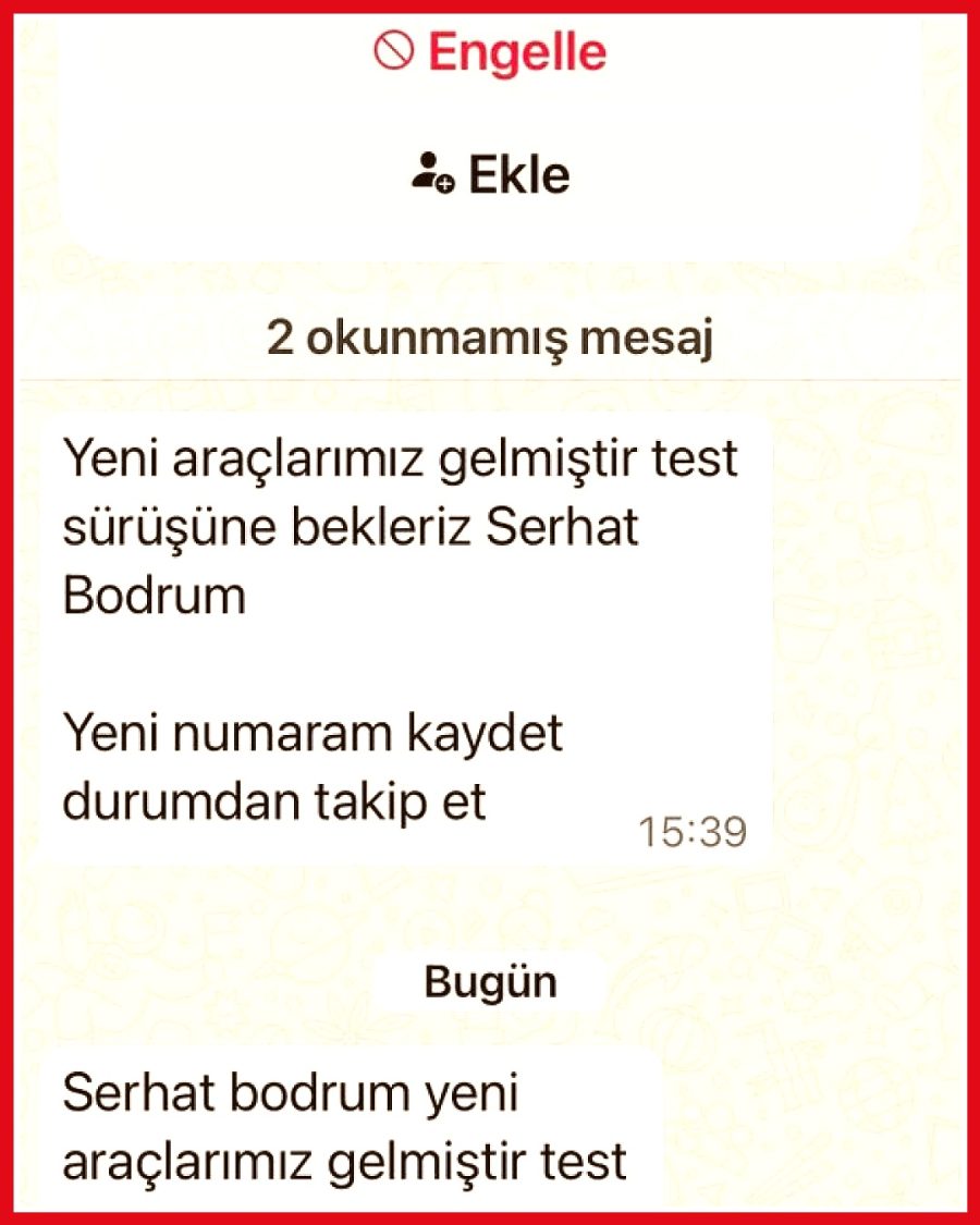 eşinin telefonunda şüpheli mesajlar bulan kadın durumu sorguluyor