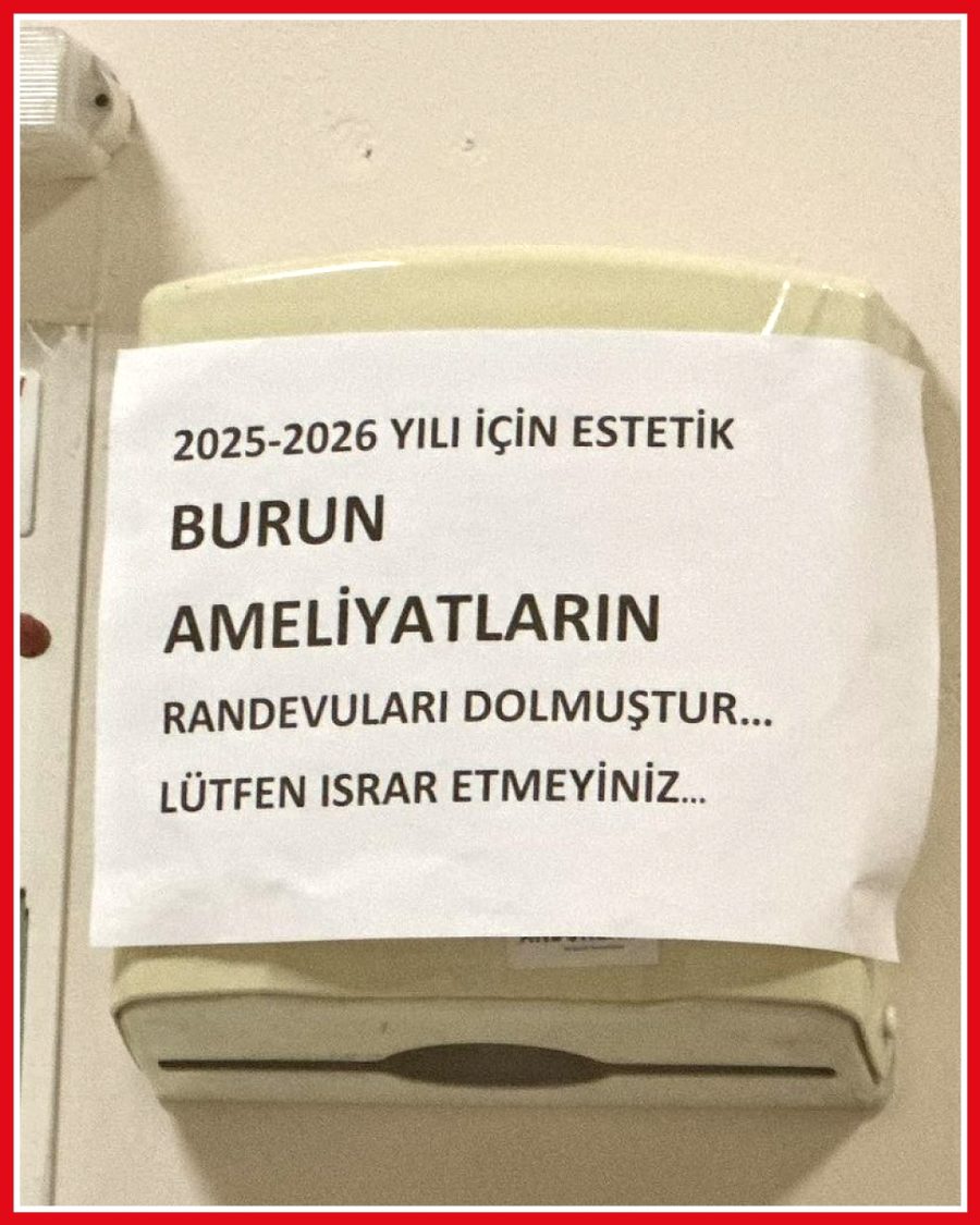 Şırnak Devlet Hastanesi'nde burun estetiği randevuları doldu