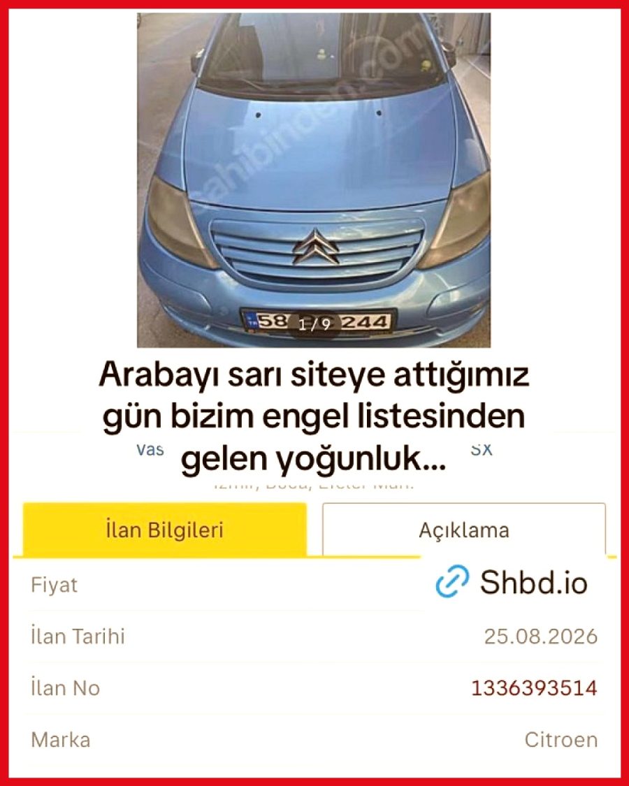 Sosyal medyada otomobil ilanına gelen ilginç pazarlık teklifi