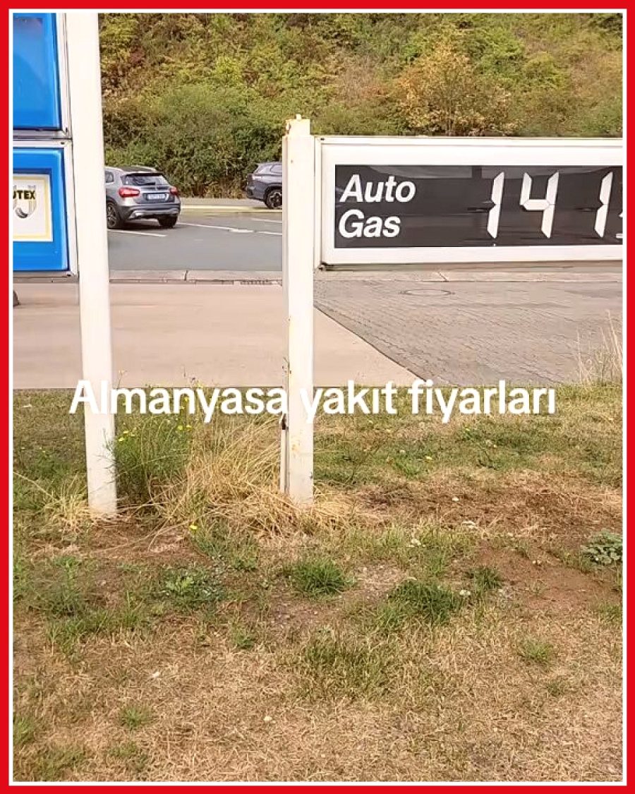 Gurbetçi, Almanya'daki yakıt fiyatlarını eleştirerek Türkiye'yi savundu