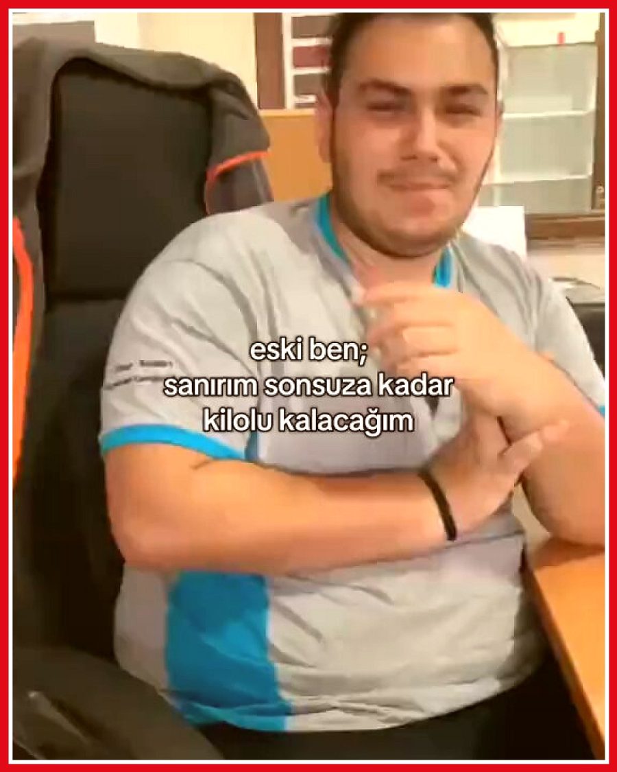 Geçmişte kilosunun kalıcı olduğunu düşünen genç, spora başladı