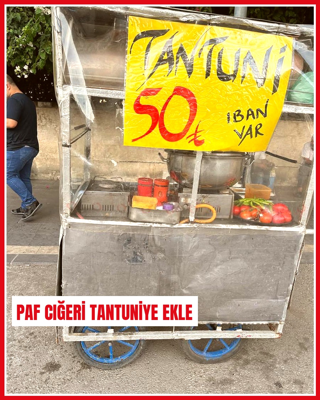 Adana’da 50 TL’lik tantunilerin içinde kıyma şeklinde kavrulmuş