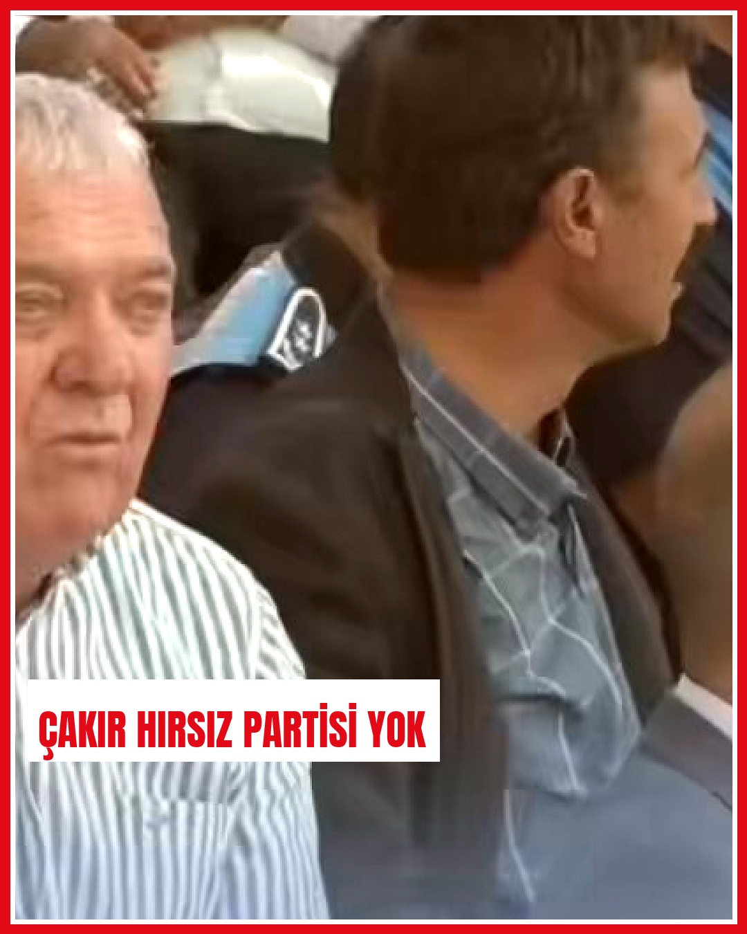 AK Parti Mersin Milletvekili Çakır hırsızlık suçuna tepki