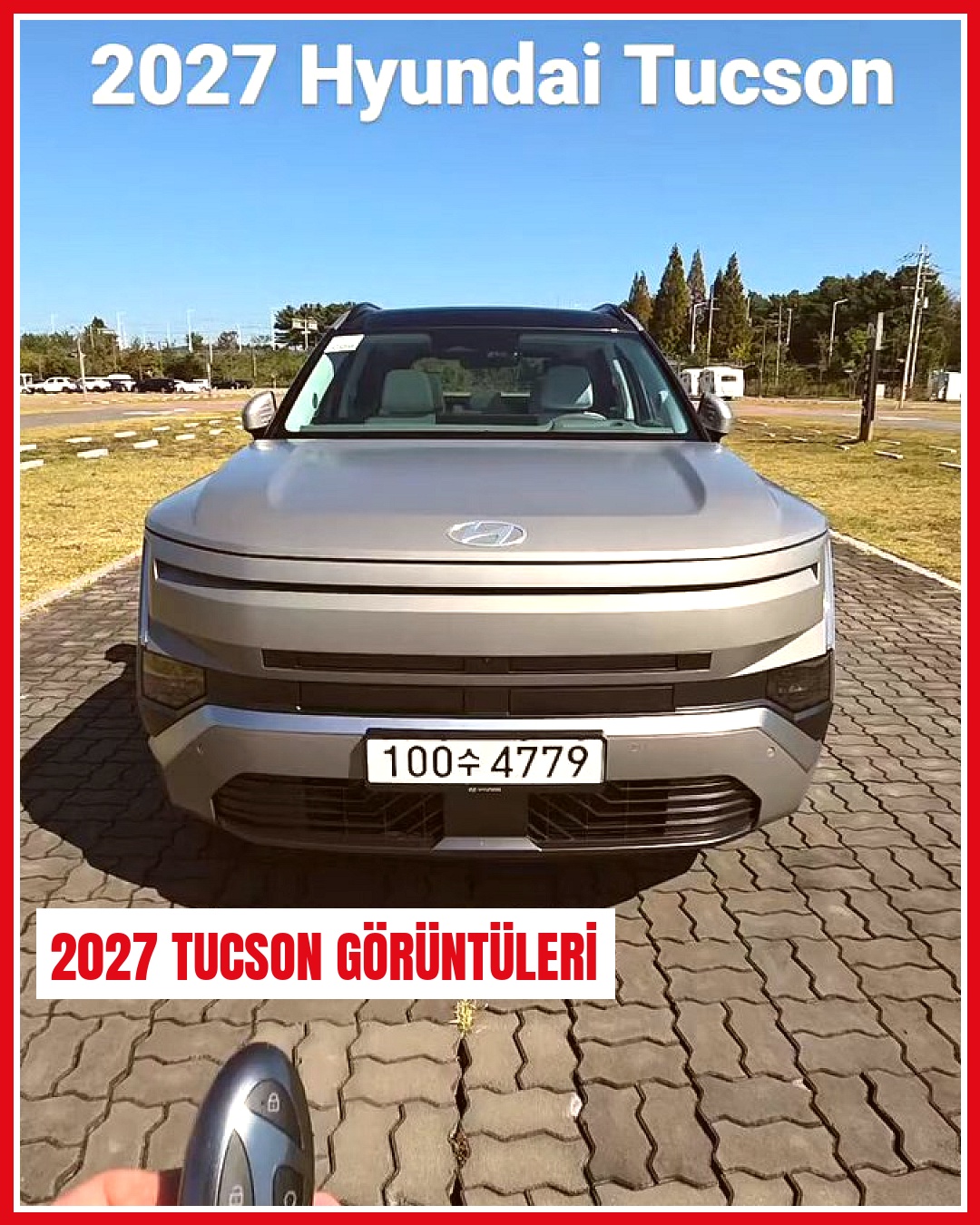 2027 model Hyundai Tucson'dan en net görüntüler