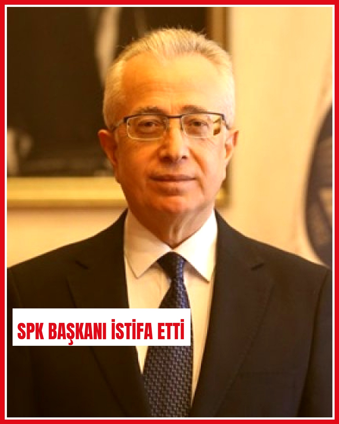 SPK Başkanı Mahmut Sütçü istifasını açıkladı