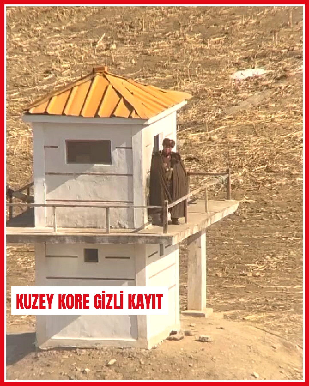 Kuzey Kore'de bulunan bir turist gizli çektiği görüntüleri