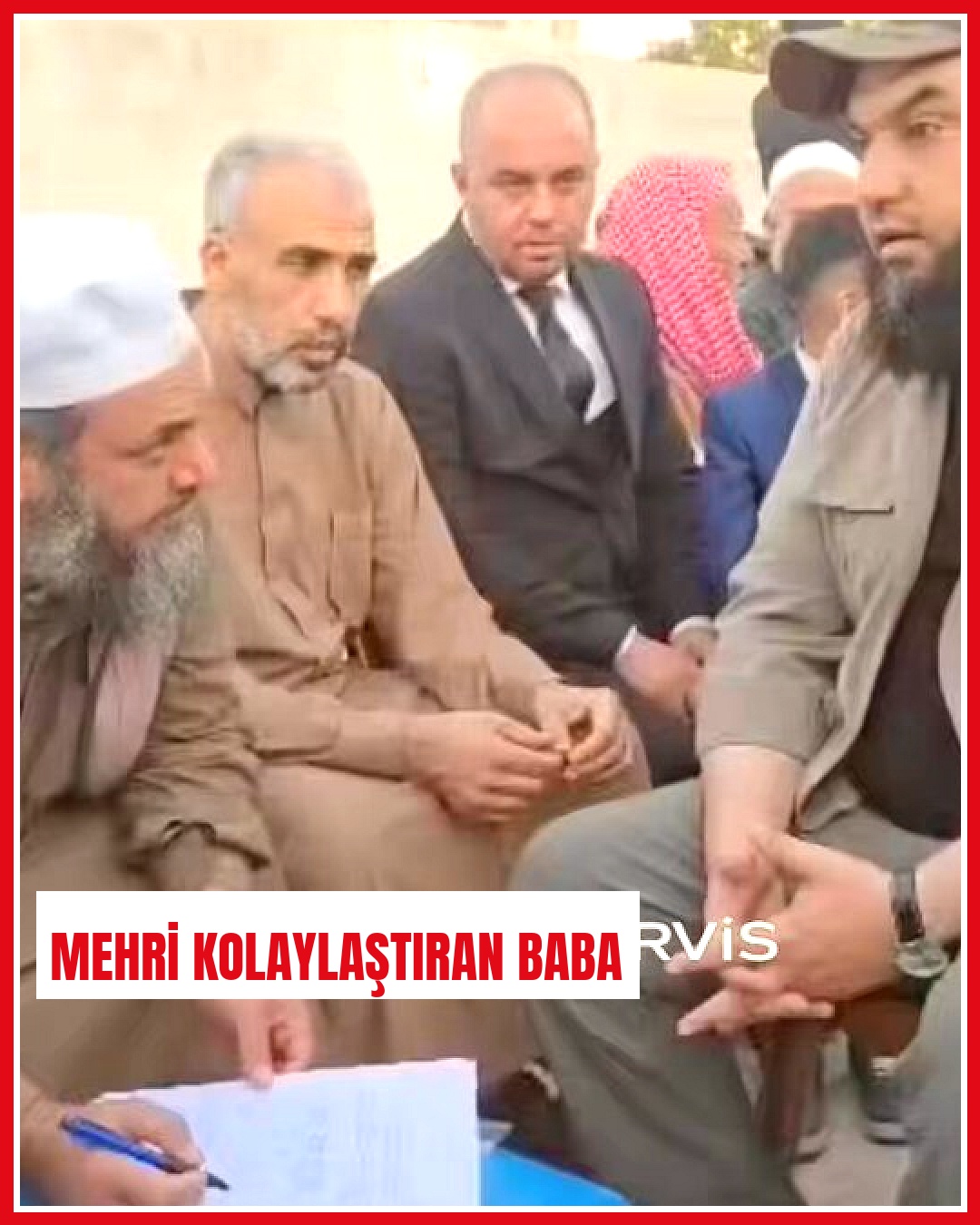Suriye’de bir baba kızını 100 lira mehir ve