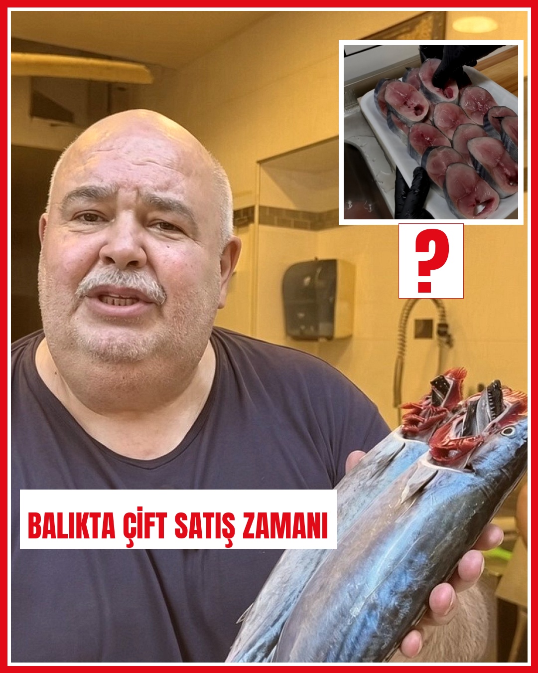 Reşat Balıkçılık sahibi palamut balığının satış şekli hakkında