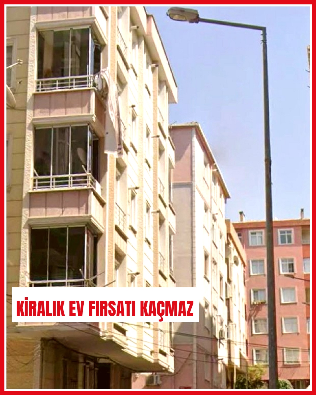 İstanbul Bahçelievler'de kiralık 2+1 daire için ilan hazırlığı