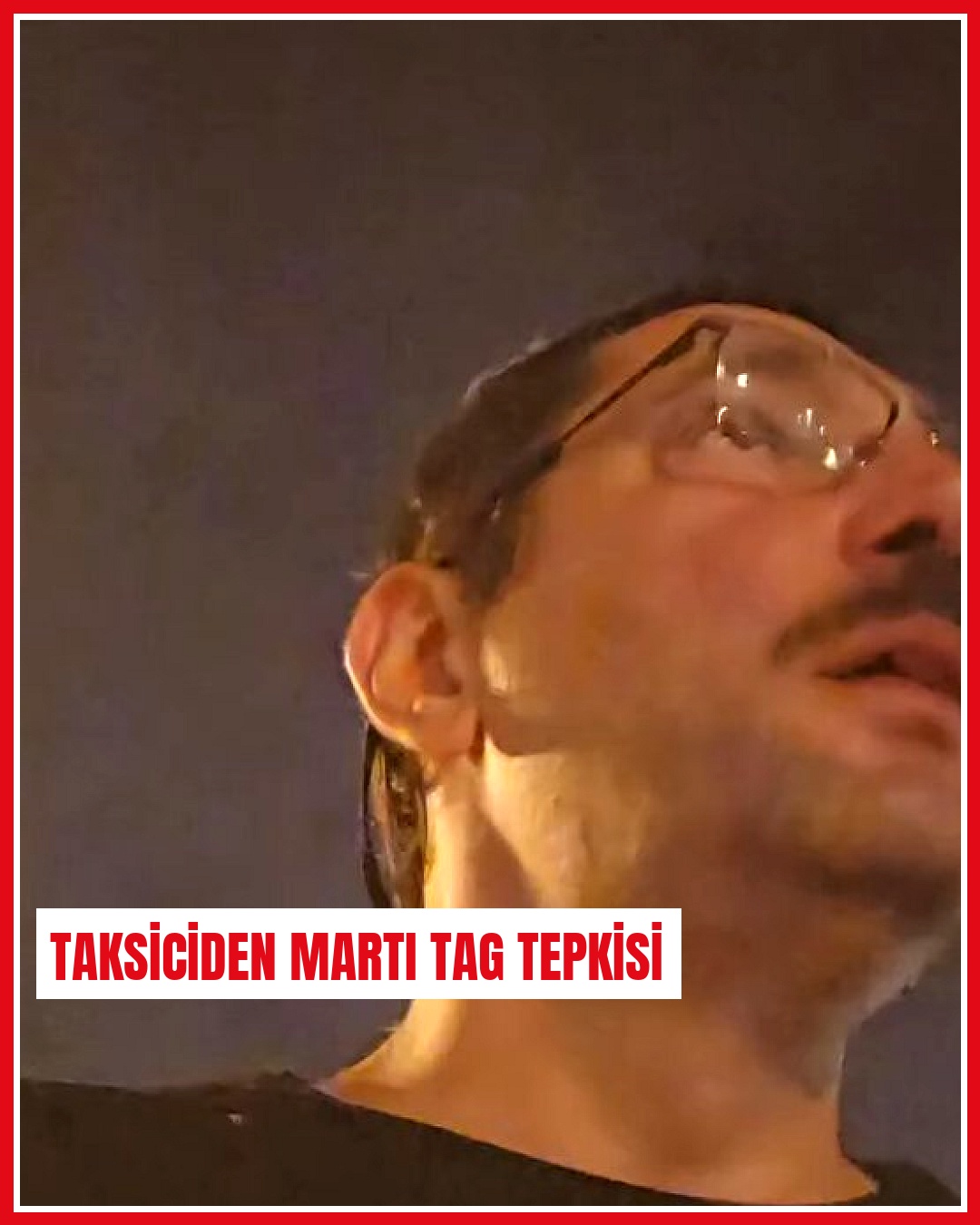 İstanbul'da bir taksici Martı TAG uygulamasına ve Oğuz