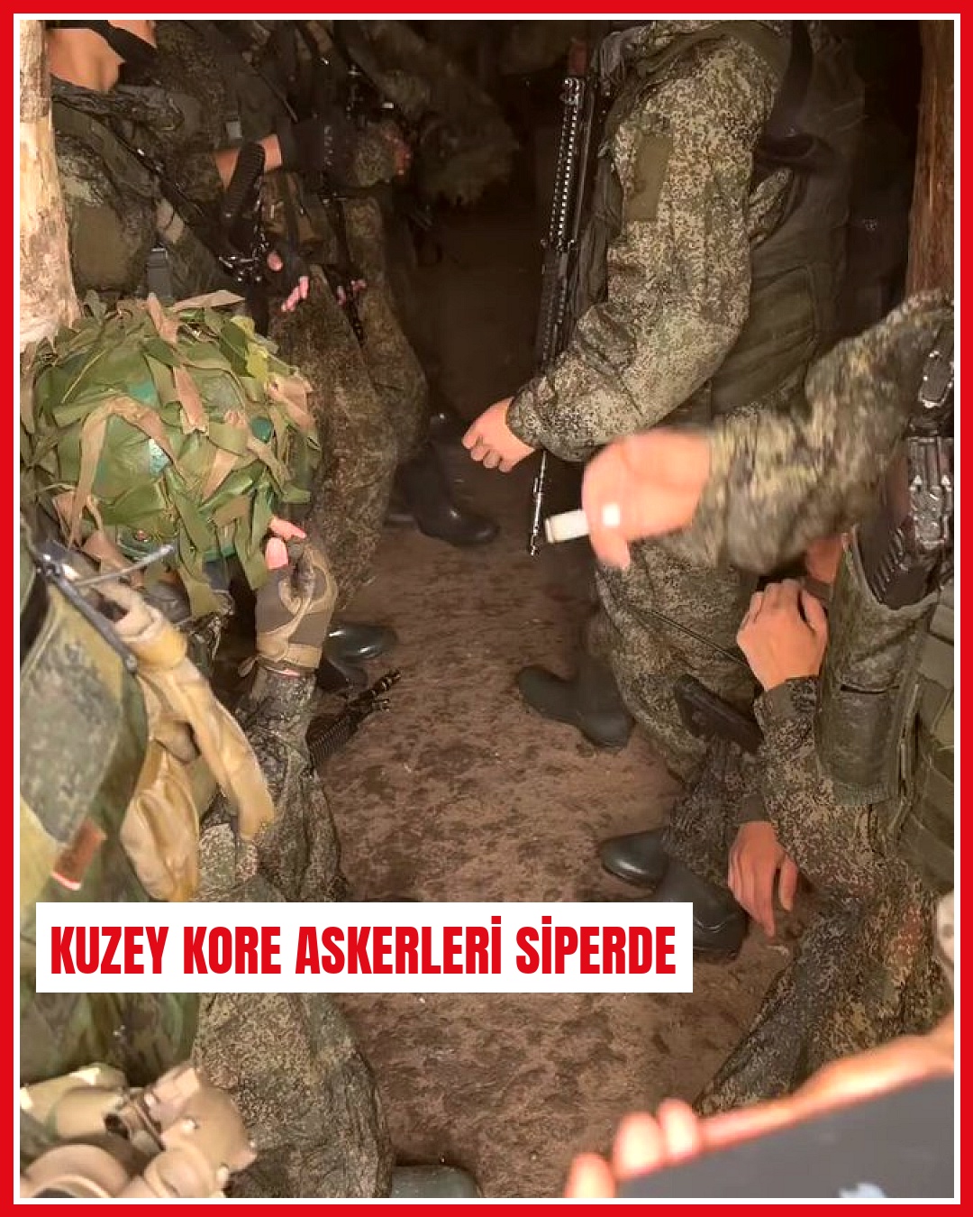 Kuzey Kore askerleri, Rusya-Ukrayna cephesinde ilk günlerinde görüntülendi