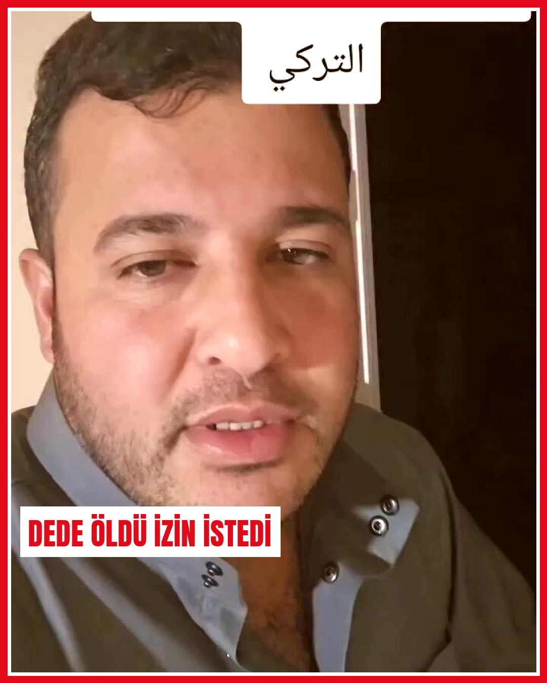 Osmaniye'de Suriyeli işçi, izin almak için dedesinin vefatını